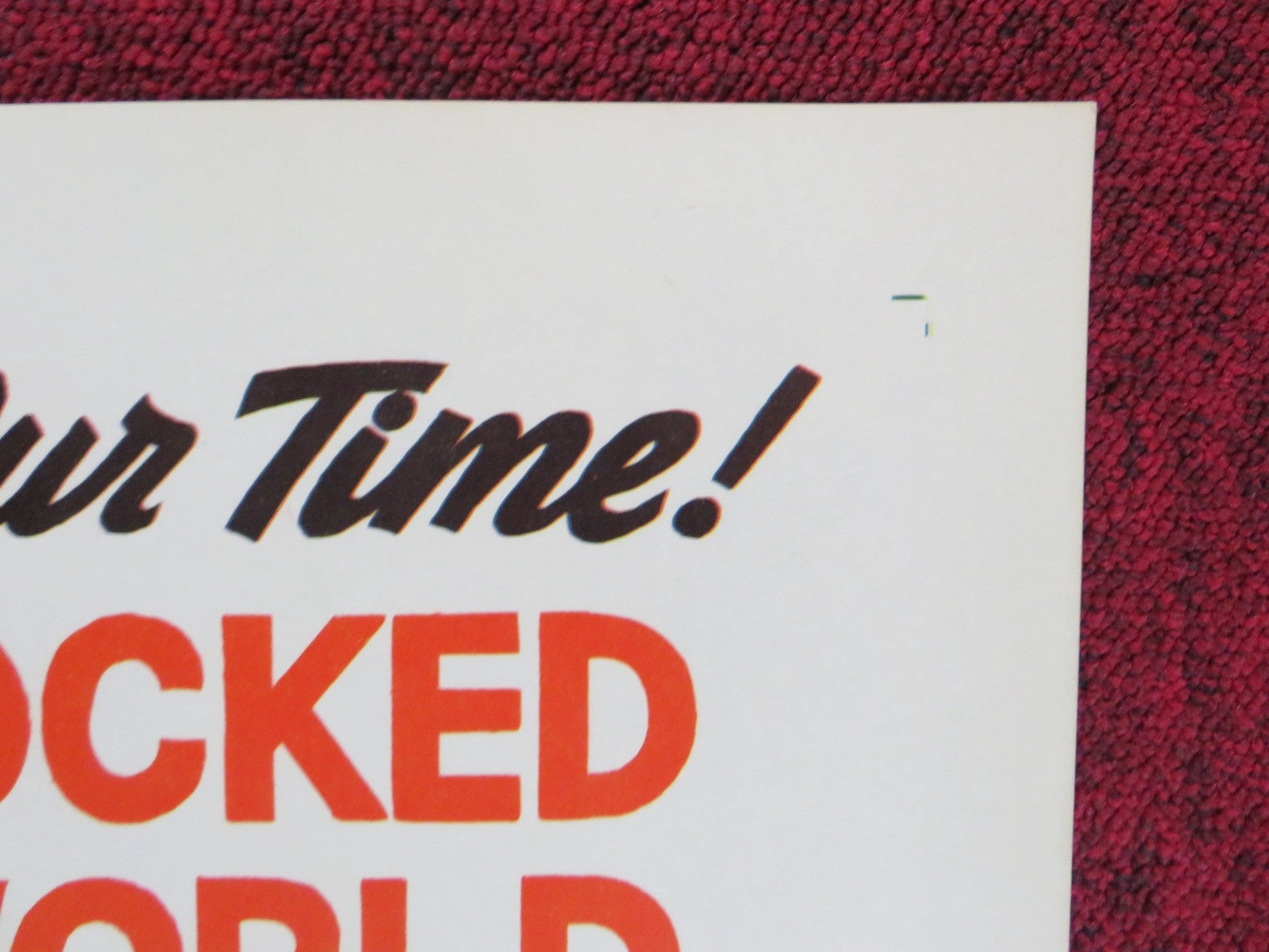 THE DOCTOR / THE DOCTOR AND THE PLAYGIRL US HALF SHEET (22"x 28") POSTER 1964 Rendezvous Cinema Movie posters