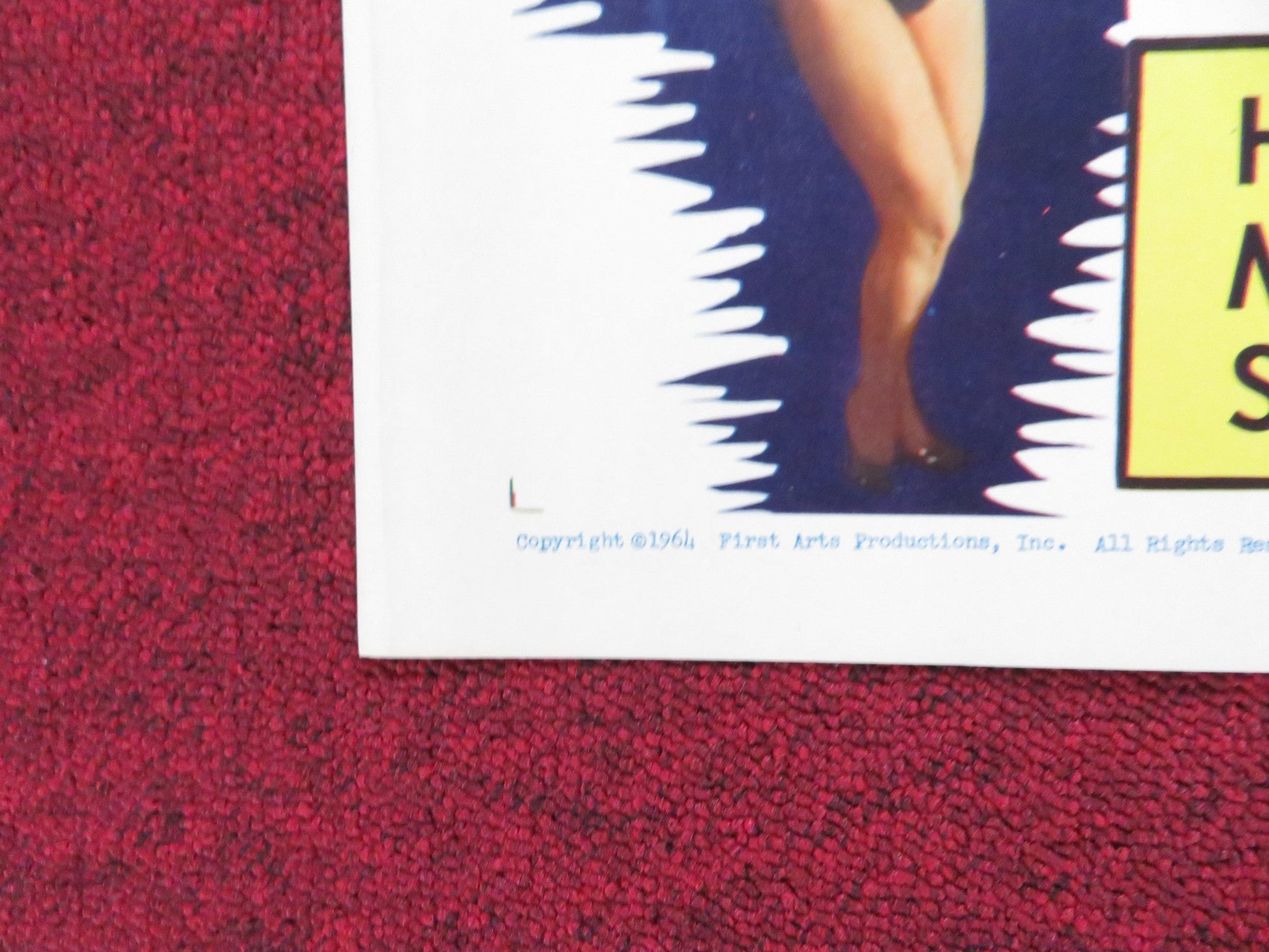 THE DOCTOR / THE DOCTOR AND THE PLAYGIRL US HALF SHEET (22"x 28") POSTER 1964 Rendezvous Cinema Movie posters