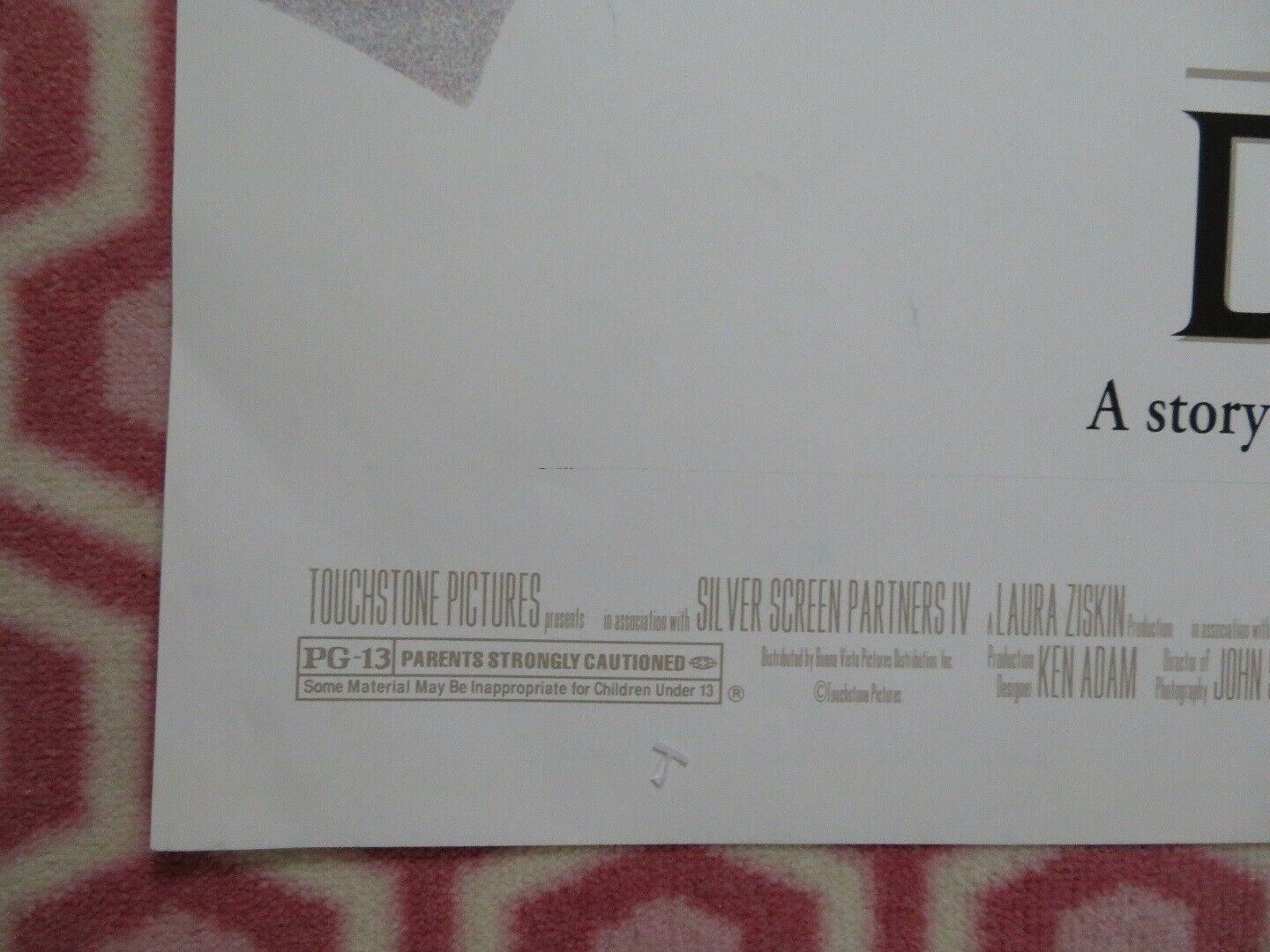 THE DOCTOR US ONE SHEET POSTER WILLIAM HURT 1991 Movie posters