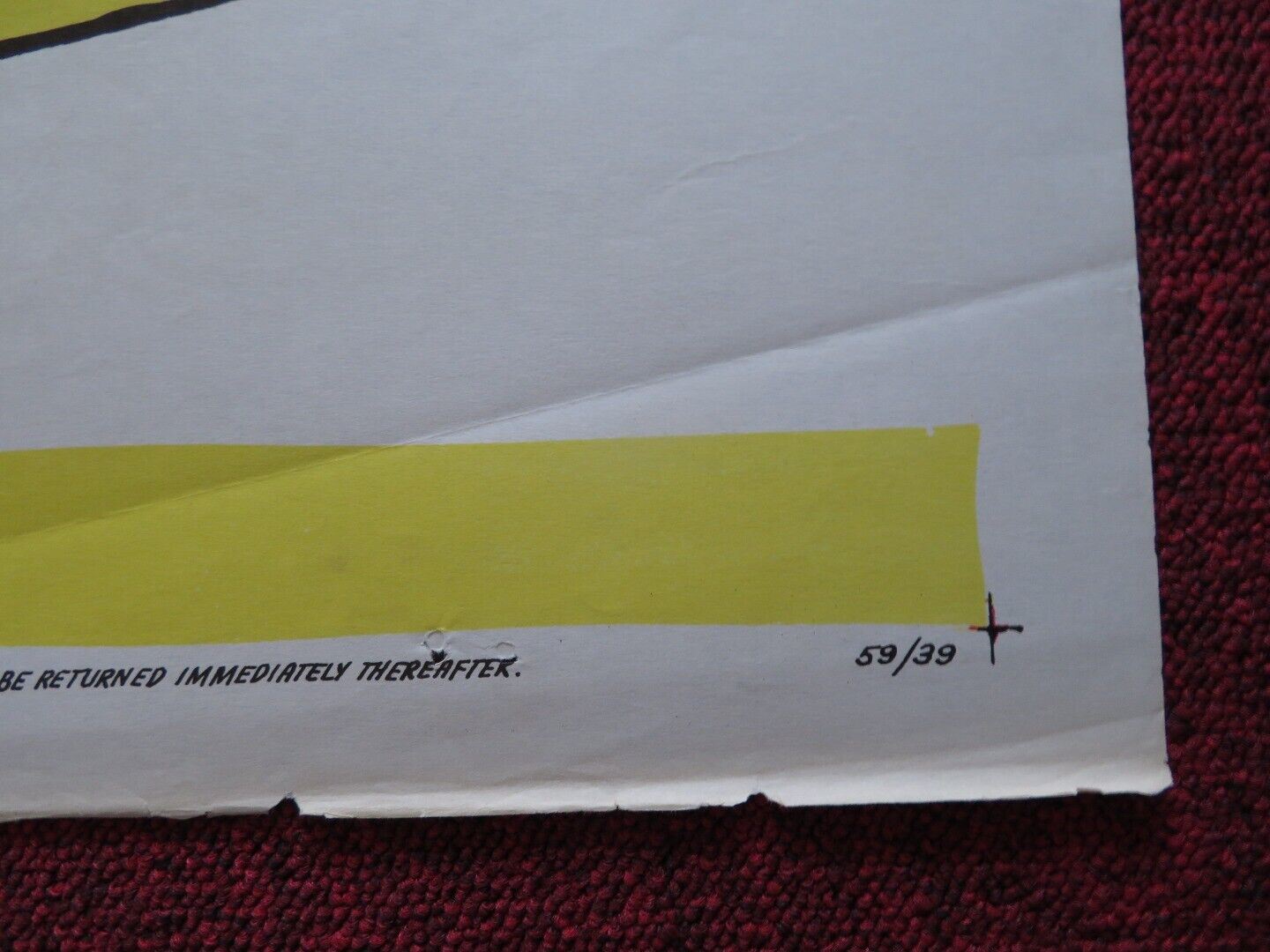 THE DOCTOR'S DILEMMA FOLDED US ONE SHEET POSTER DIRK BOGARDE ALASTAIR SIM 1959 Movie posters