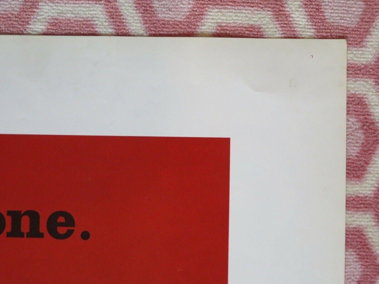 THE DOMINO PRINCIPLE FOLDED US ONE SHEET POSTER CANDICE BERGEN R WIDMARK 1977 Movie posters