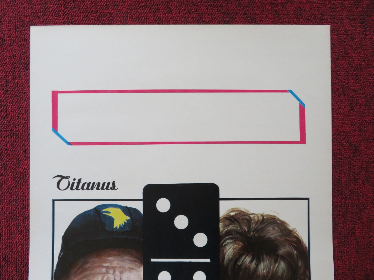 THE DOMINO PRINCIPLE ITALIAN LOCANDINA POSTER GENE HACKMAN CANDICE BERGEN 1977 Rendezvous Cinema Movie posters