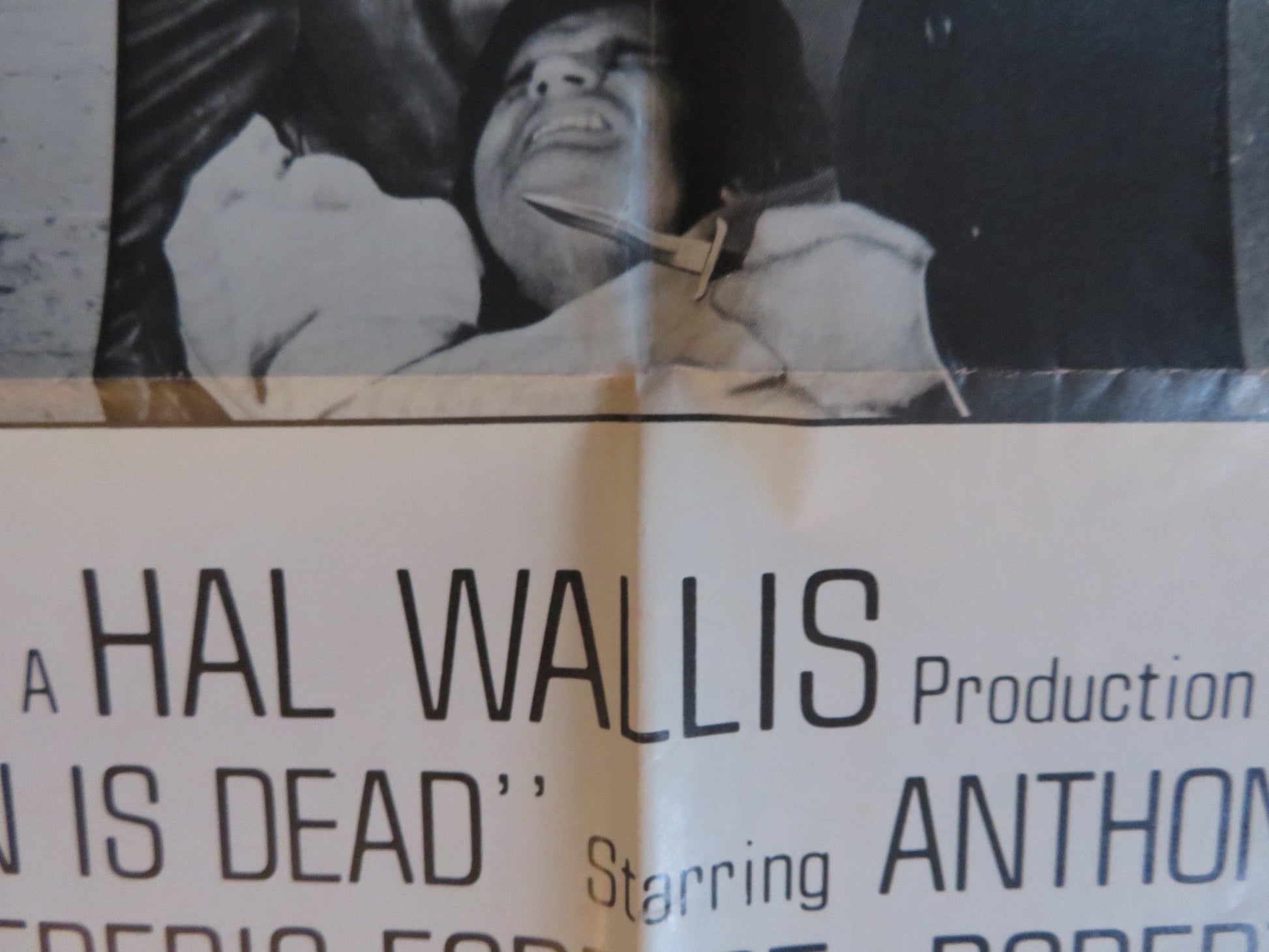 THE DON IS DEAD FOLDED US ONE SHEET POSTER ANTHONY QUINN FREDERIC FORREST 1973 Rendezvous Cinema Movie posters