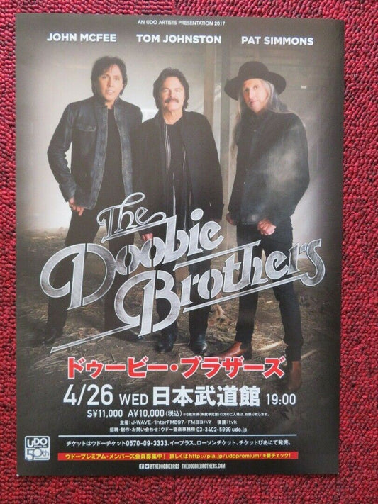 THE DOOBIE BROTHERS - WORLD TOUR JAPANESE MUSIC TOUR GIG POSTER 2017 Movie posters