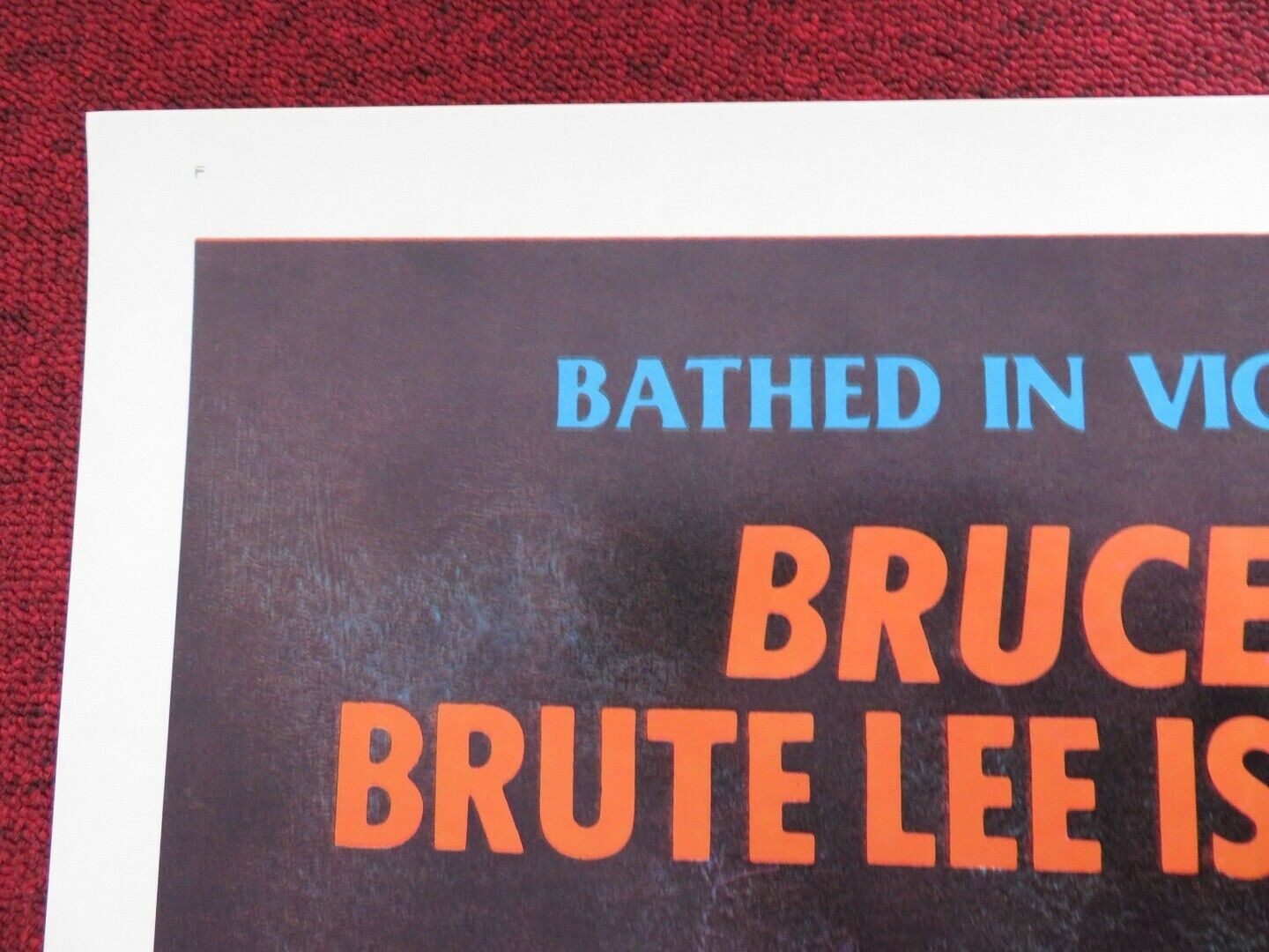 THE DRAGON FROM SHAOLIN - KUNG FU US ONE SHEET ROLLED POSTER 1970's Movie posters