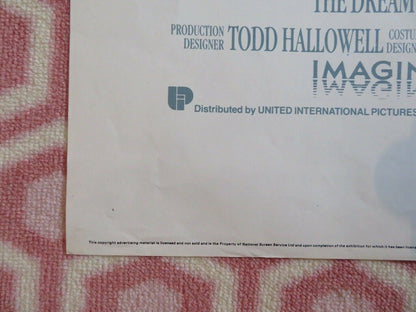 THE DREAM TEAM BRITISH QUAD (30"x 40") POSTER MICHAEL KEATON PETER BOYLE 1989 Movie posters