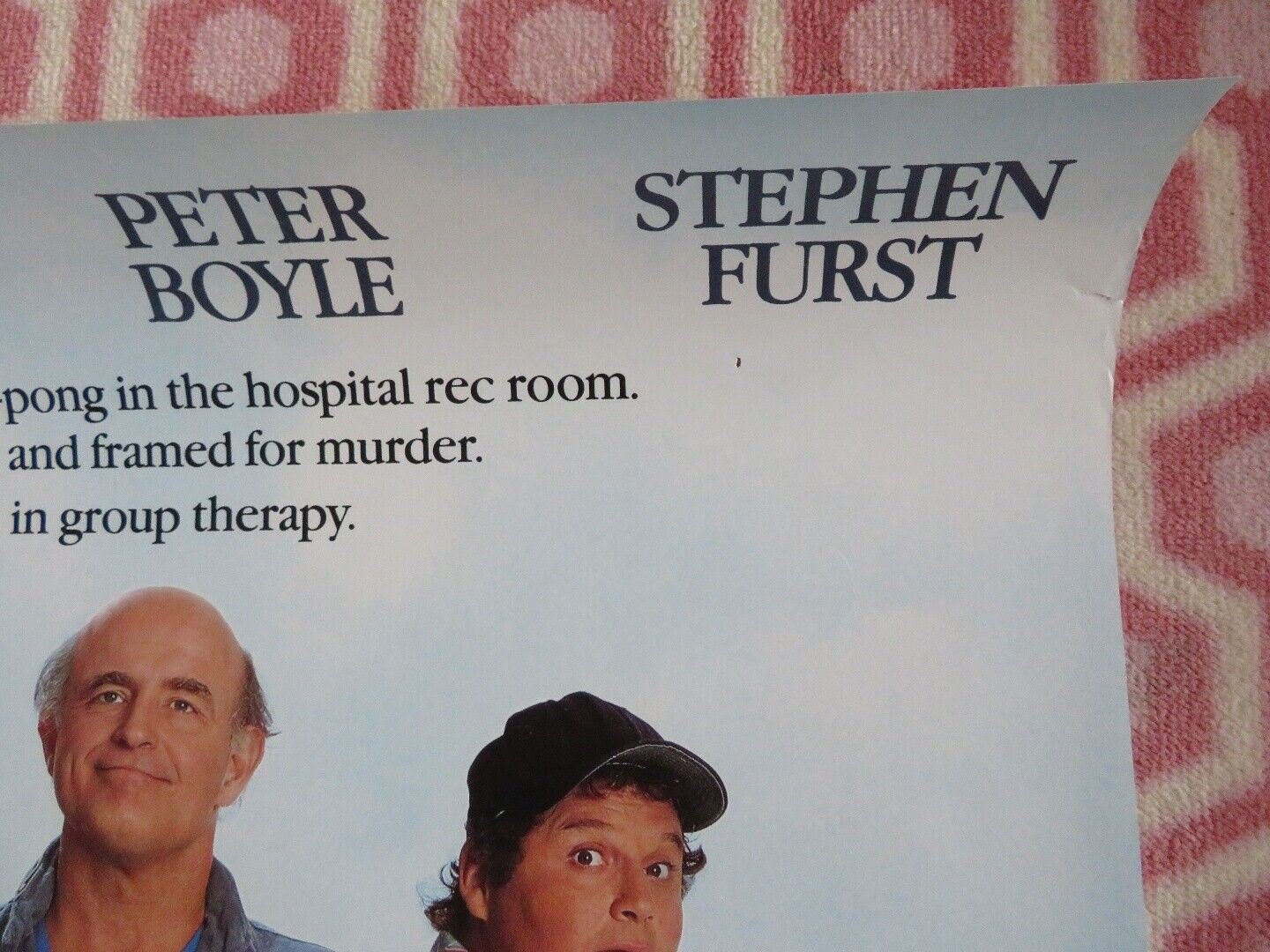 THE DREAM TEAM ONE SHEET ROLLED POSTER MICHAEL KEATON CHRISTOPHER LLOYD 1989 Movie posters