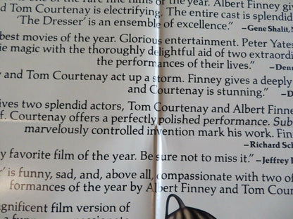 THE DRESSER US ONE SHEET POSTER ALBERT FINNEY TOM COURTENAY 1984 Movie posters