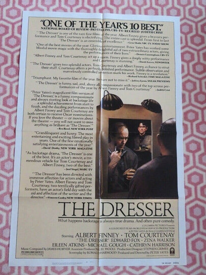THE DRESSER US ONE SHEET POSTER ALBERT FINNEY TOM COURTENAY 1984 Movie posters
