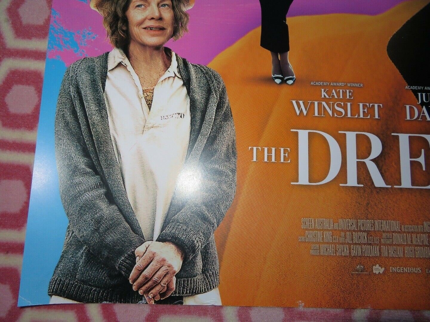 THE DRESSMAKER QUAD (30"x 40")ROLLED POSTER KATE WINSLET JUDY DAVIS HUGO WEAVING Rendezvous Cinema Movie posters