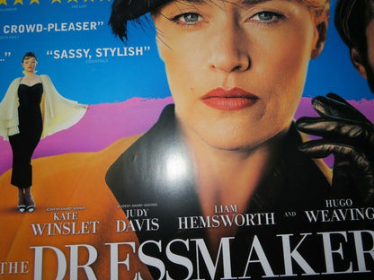 THE DRESSMAKER QUAD (30"x 40")ROLLED POSTER KATE WINSLET JUDY DAVIS HUGO WEAVING Rendezvous Cinema Movie posters