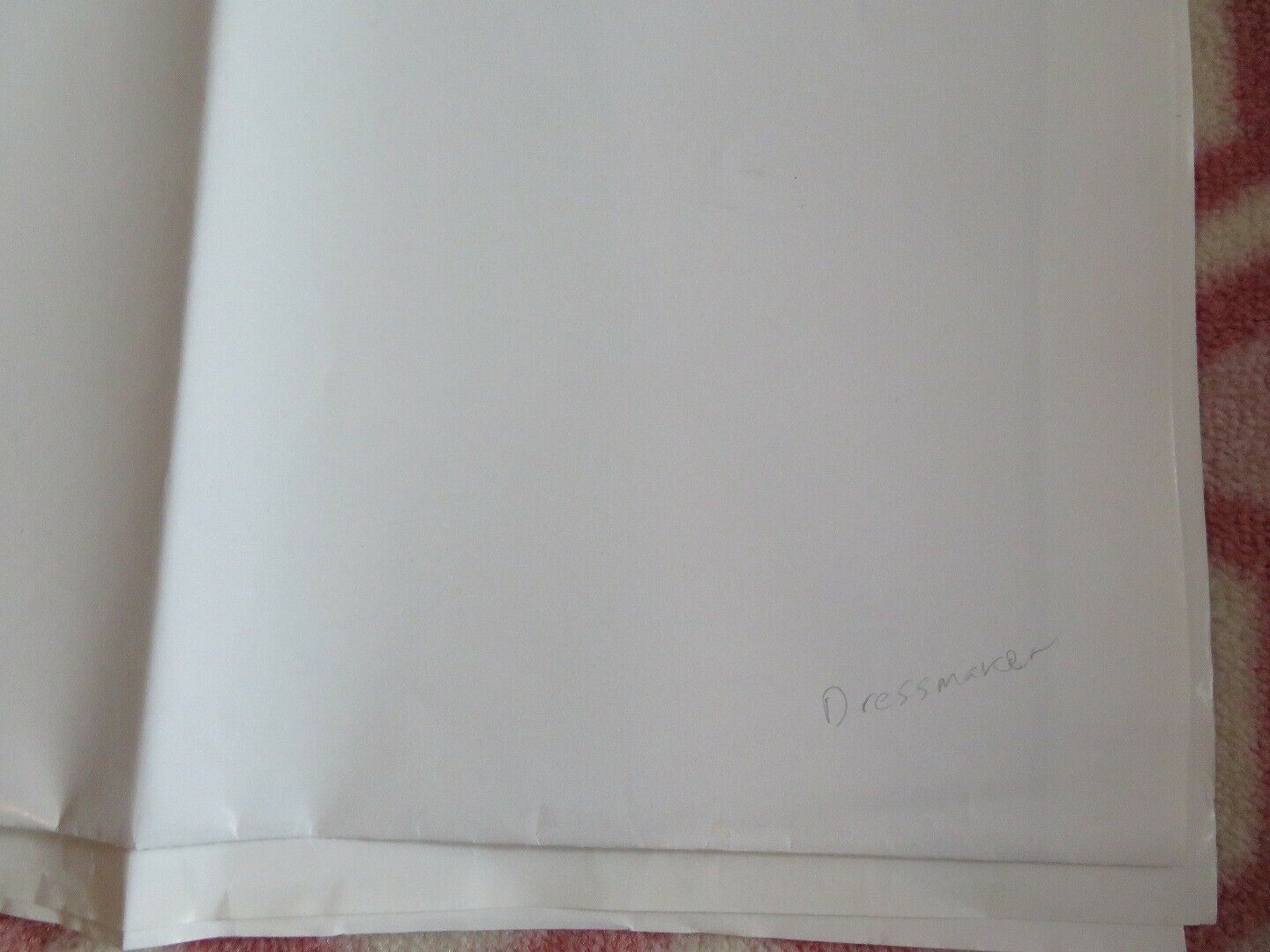 THE DRESSMAKER US ONE SHEET POSTER JOAN PLOWRIGHT BILLIE WHITELAN 1988 Movie posters