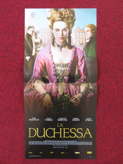 THE DUCHESS ITALIAN LOCANDINA POSTER KEIRA KNIGHTLEY RALPH FIENNES 2008 Rendezvous Cinema Movie posters