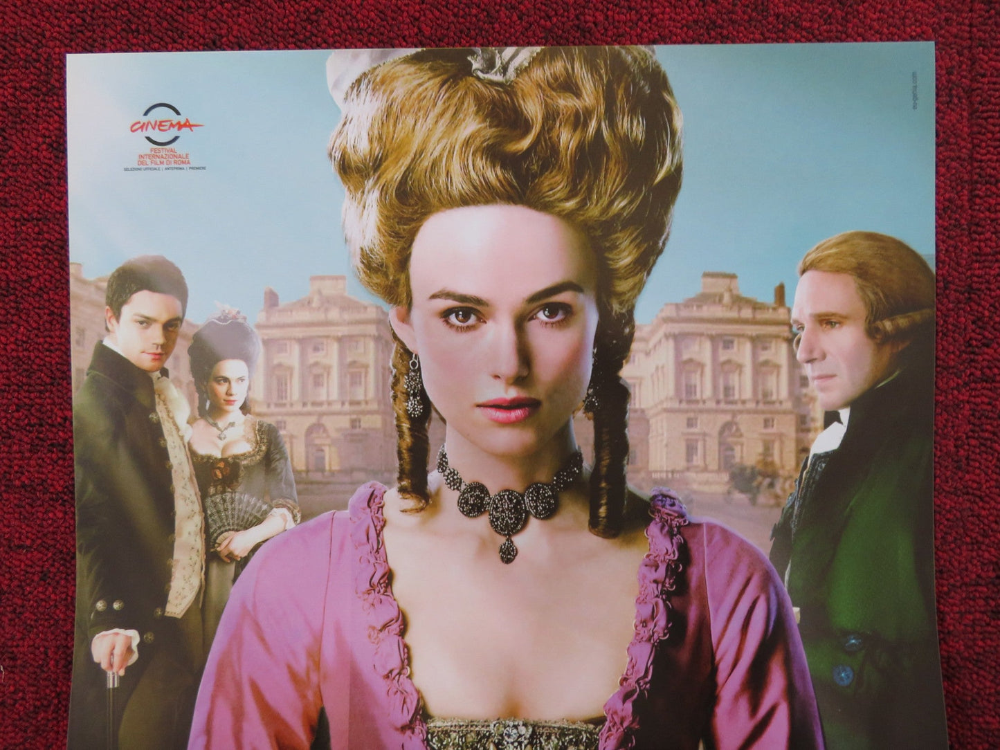 THE DUCHESS ITALIAN LOCANDINA POSTER KEIRA KNIGHTLEY RALPH FIENNES 2008 Rendezvous Cinema Movie posters
