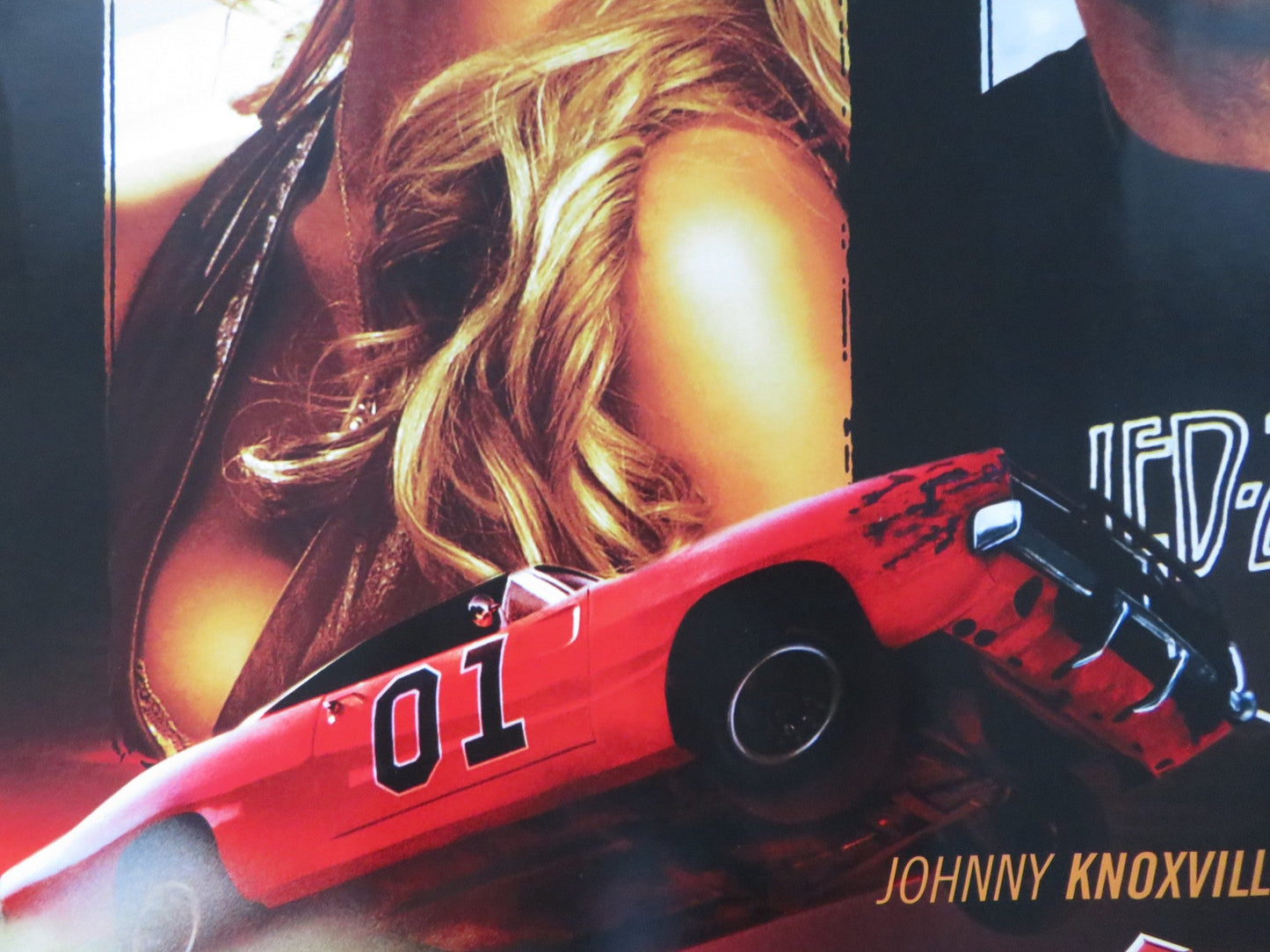 THE DUKES OF HAZZARD UK QUAD (30"x 40") ROLLED POSTER JOHNNY KNOXVILLE 2005 Rendezvous Cinema Movie posters
