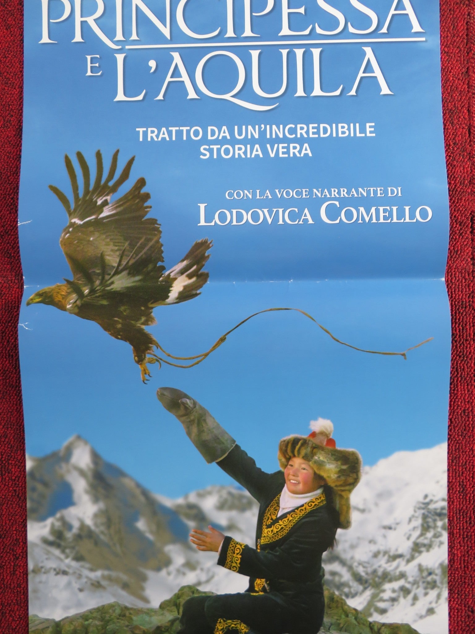 THE EAGLE HUNTRESS ITALIAN LOCANDINA POSTER DAISY RIDLEY 2016 Rendezvous Cinema Movie posters
