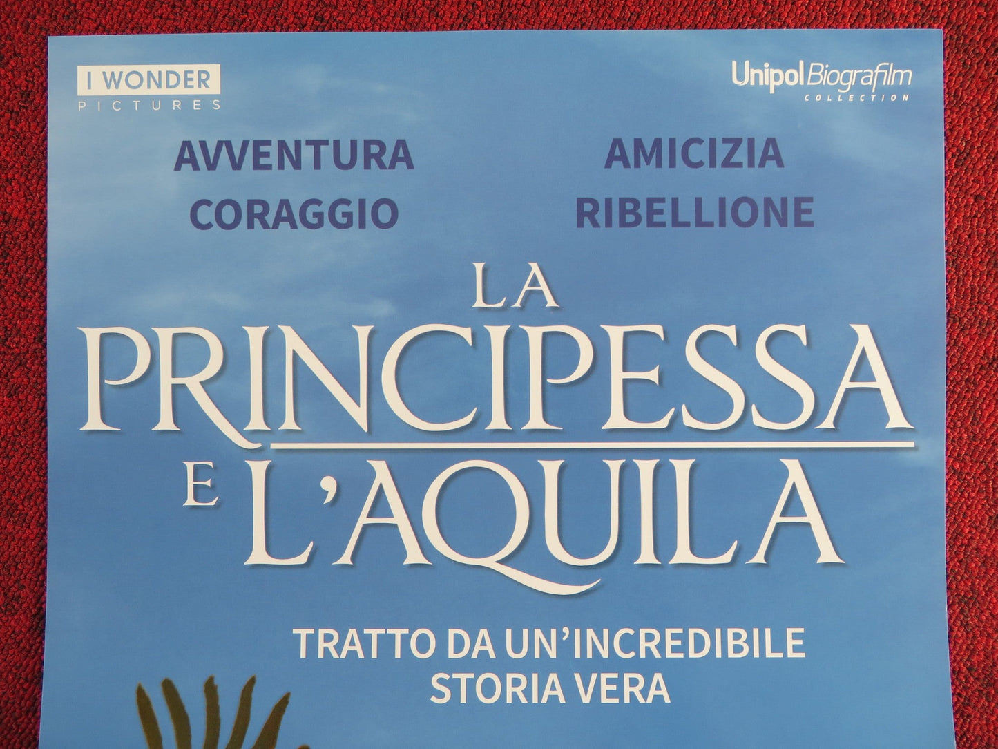 THE EAGLE HUNTRESS ITALIAN LOCANDINA POSTER DAISY RIDLEY 2016 Rendezvous Cinema Movie posters