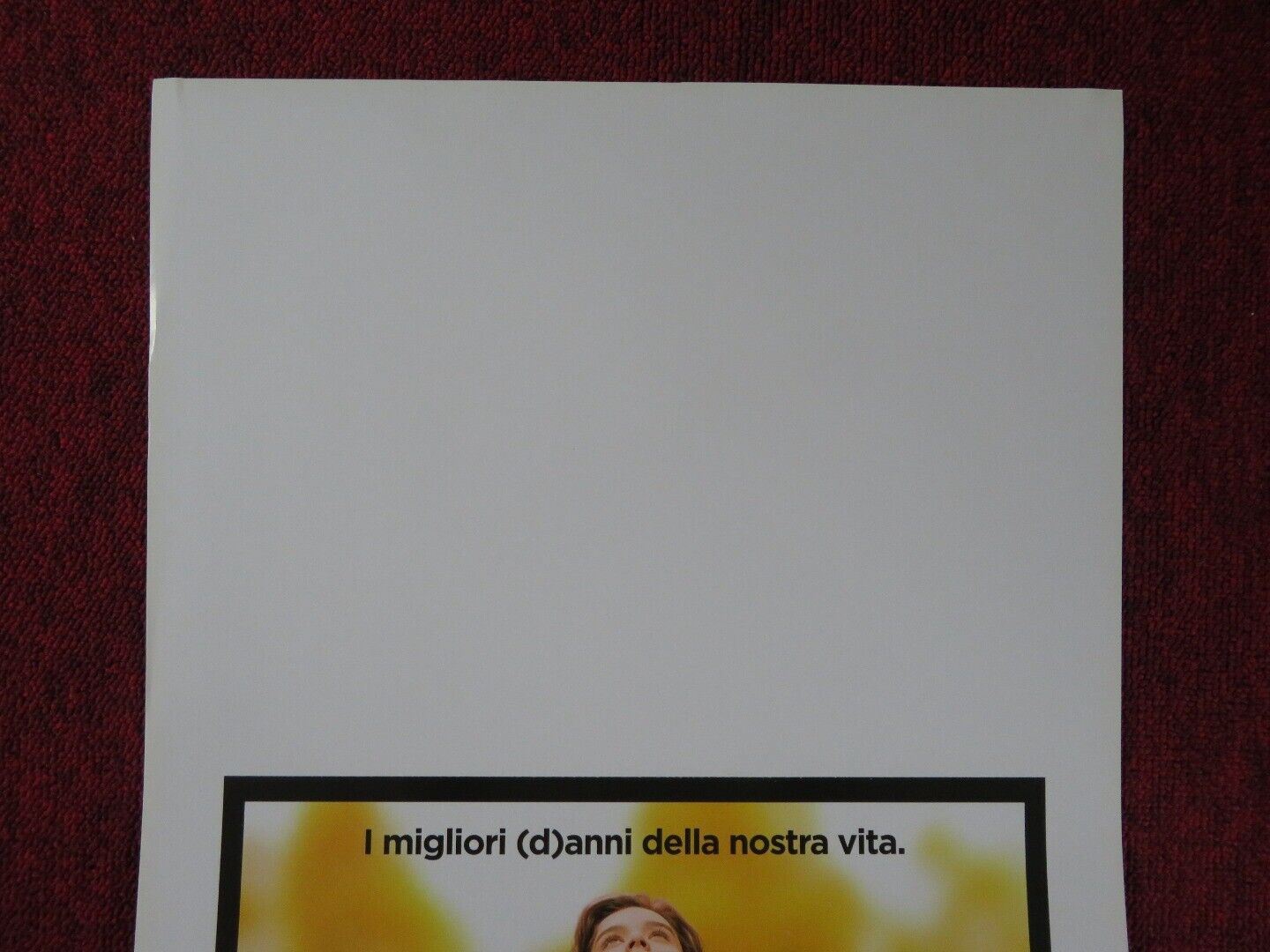 THE EDGE OF SEVENTEEN ITALIAN LOCANDINA (27.5"x13") POSTER H STEINFIELD 2016 Rendezvous Cinema Movie posters