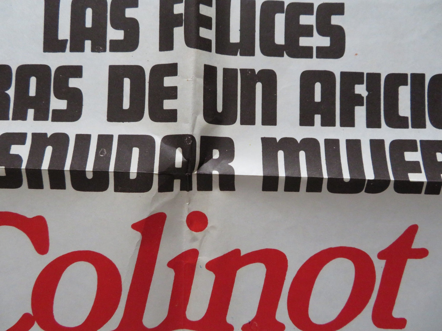 THE EDIFYING AND JOYOUS STORY OF COLINOT ARGENTINIAN POSTER HUSTER BARDOT 1973 Rendezvous Cinema Movie posters