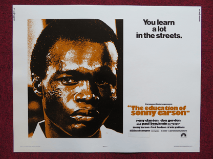 THE EDUCATION OF SONNY CARSON US HALF SHEET (22"x 28") POSTER RONY CLANTON 1974 Rendezvous Cinema Movie posters