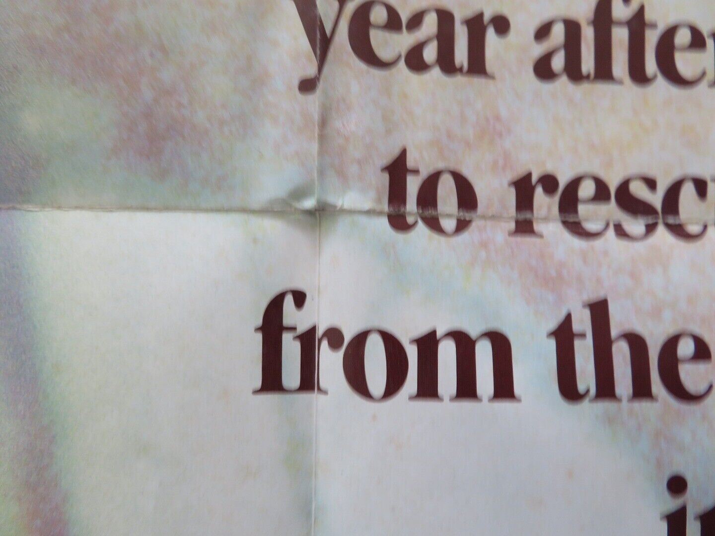 THE EMERALD FOREST FOLDED US ONE SHEET POSTER POWERS BOOTHE MEG FOSTER 1985 Movie posters