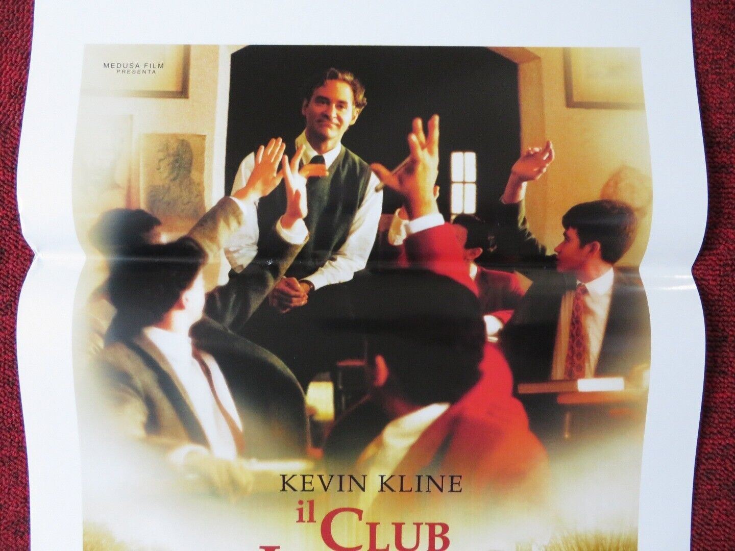 THE EMPEROR'S CLUB ITALIAN LOCANDINA (27.5"x13") POSTER KEVIN KLINE 2002 - Rendezvous Cinema