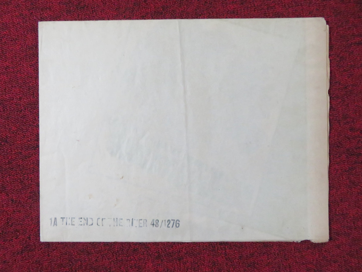 THE END OF THE RIVER FOLDED US ONE SHEET POSTER SABU BIBI FERREIRA 1948 Rendezvous Cinema Movie posters