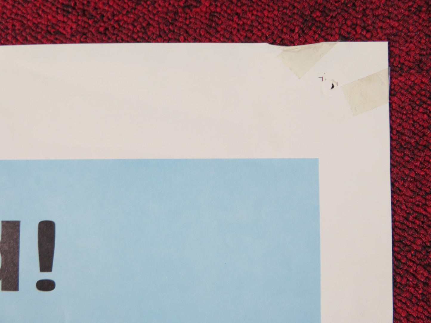 THE END - STYLE A FOLDED US ONE SHEET POSTER BURT REYNOLDS DOM DELUISE 1978 Rendezvous Cinema Movie posters