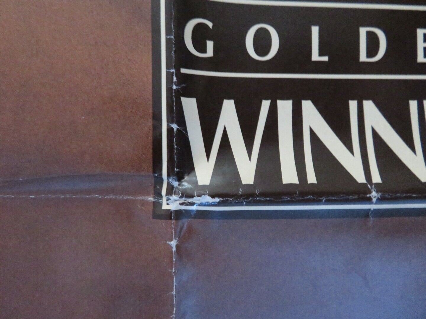 THE ENGLISH PATIENT FOLDED US ONE SHEET POSTER RALPH FIENNES 1996 Movie posters