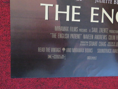 THE ENGLISH PATIENT FOLDED US ONE SHEET POSTER RALPH FIENNES 1996 Movie posters