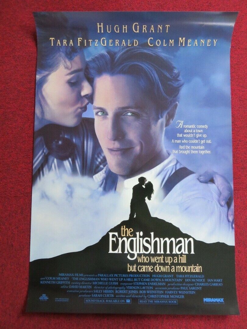 THE ENGLISHMAN WHO WENT UP A HILL BUT CAME ... US ONE SHEET ROLLED POSTER 1995 Movie posters
