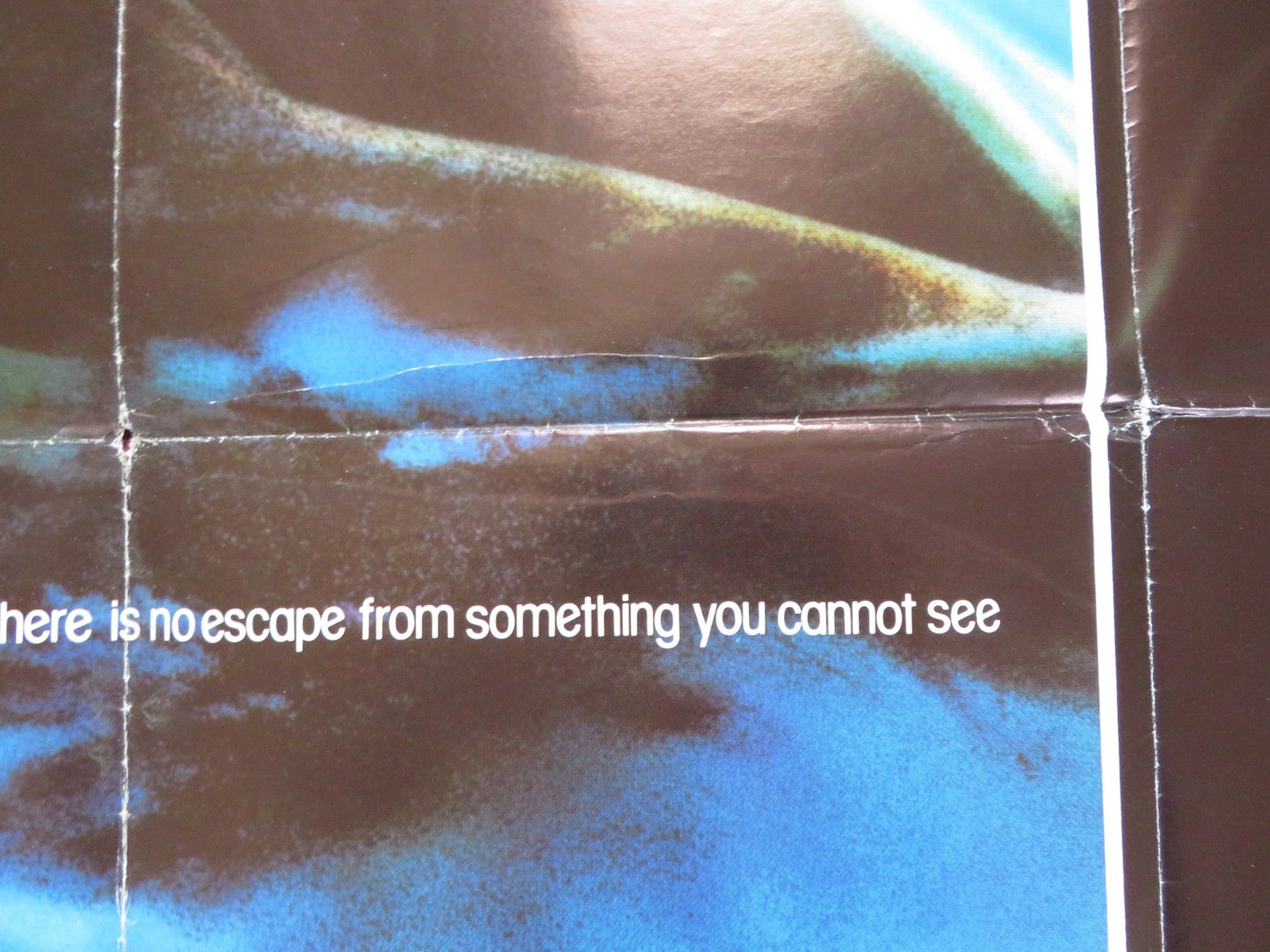 THE ENTITY UK QUAD POSTER FOLDED BARBARA HERSHEY RON SILVER 1982 Rendezvous Cinema Movie posters