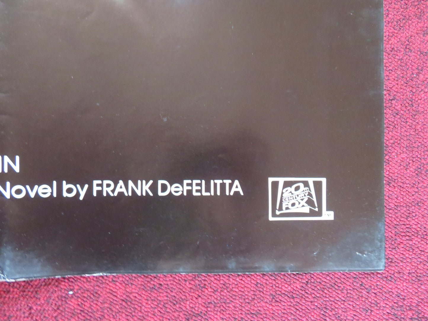 THE ENTITY UK QUAD POSTER FOLDED BARBARA HERSHEY RON SILVER 1982 Rendezvous Cinema Movie posters