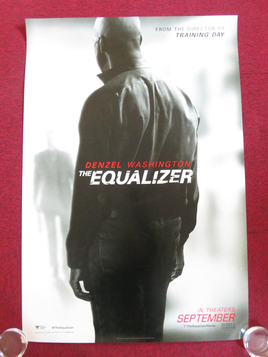 THE EQUALIZER - A INTERNATIONAL ONE SHEET ROLLED POSTER DENZEL WASHINGTON 2014 Rendezvous Cinema Movie posters