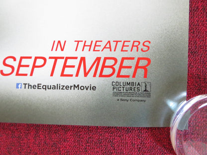 THE EQUALIZER - A INTERNATIONAL ONE SHEET ROLLED POSTER DENZEL WASHINGTON 2014 Rendezvous Cinema Movie posters