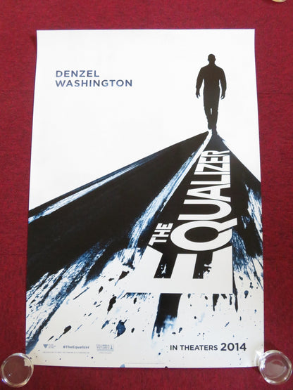 THE EQUALIZER - B INTERNATIONAL ONE SHEET ROLLED POSTER DENZEL WASHINGTON 2014 Rendezvous Cinema Movie posters