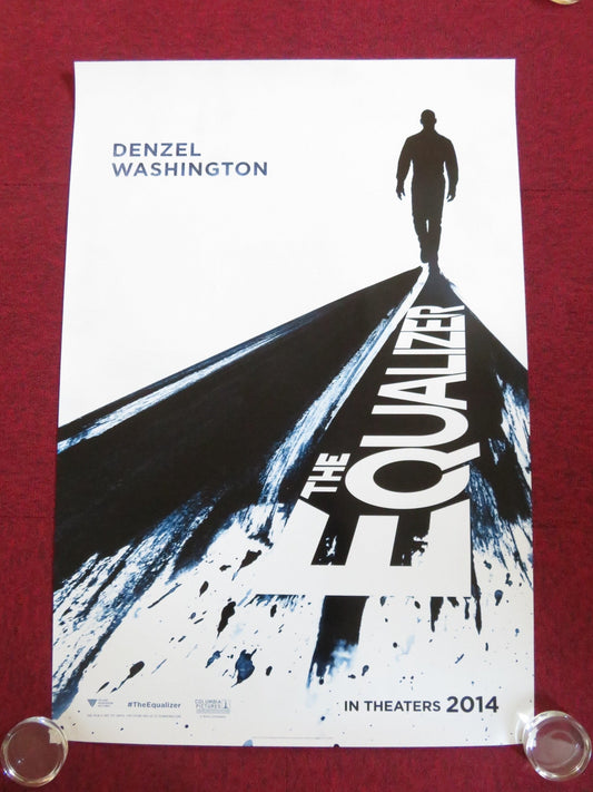 THE EQUALIZER - B INTERNATIONAL ONE SHEET ROLLED POSTER DENZEL WASHINGTON 2014 Rendezvous Cinema Movie posters