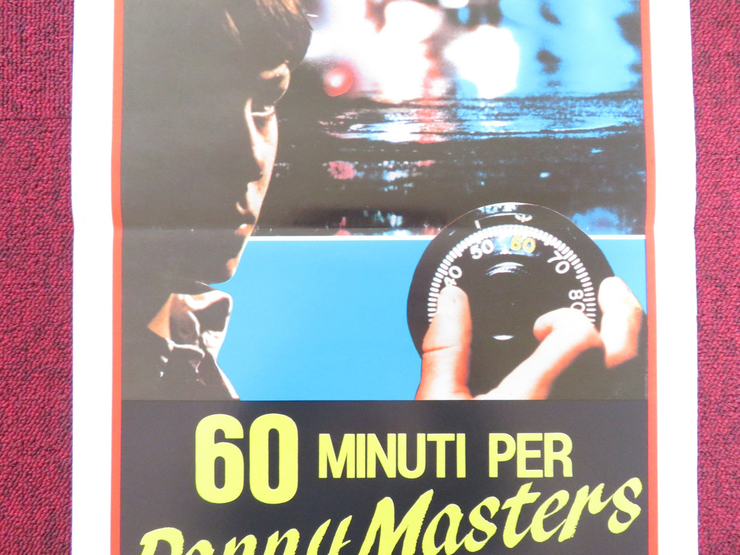 THE ESCAPE ARTIST ITALIAN LOCANDINA POSTER GRIFFIN O'NEAL RAUL JULIA 1984 Rendezvous Cinema Movie posters