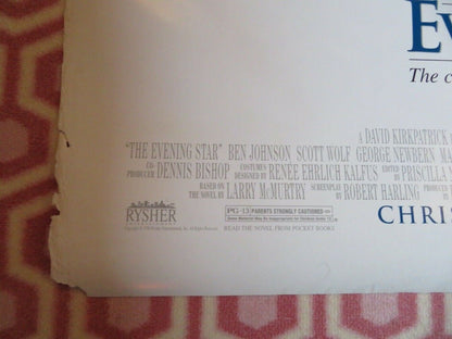 THE EVENING STAR US ONE SHEET ROLLED POSTER BILL PAXTON 1996 Movie posters