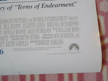 THE EVENING STAR US ONE SHEET ROLLED POSTER BILL PAXTON 1996 Movie posters