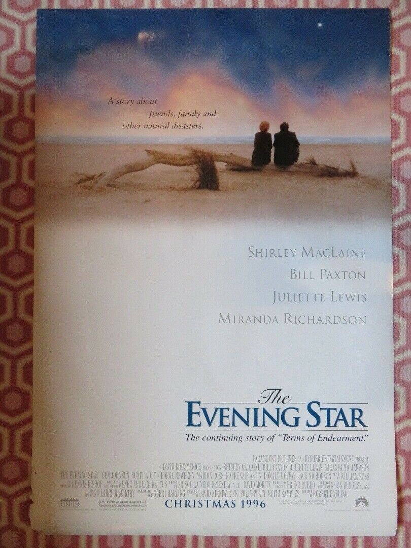 THE EVENING STAR US ONE SHEET ROLLED POSTER BILL PAXTON 1996 Movie posters