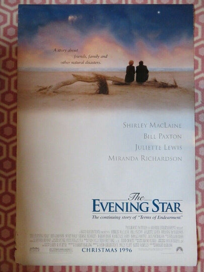 THE EVENING STAR US ONE SHEET ROLLED POSTER BILL PAXTON 1996 Movie posters