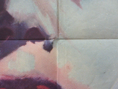 THE EVIL EYE FOLDED US ONE SHEET POSTER JOHN SAXON LETICIA ROMAN 1963 Movie posters