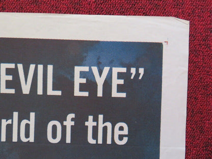 THE EVIL EYE FOLDED US ONE SHEET POSTER JOHN SAXON LETICIA ROMAN 1963 Movie posters