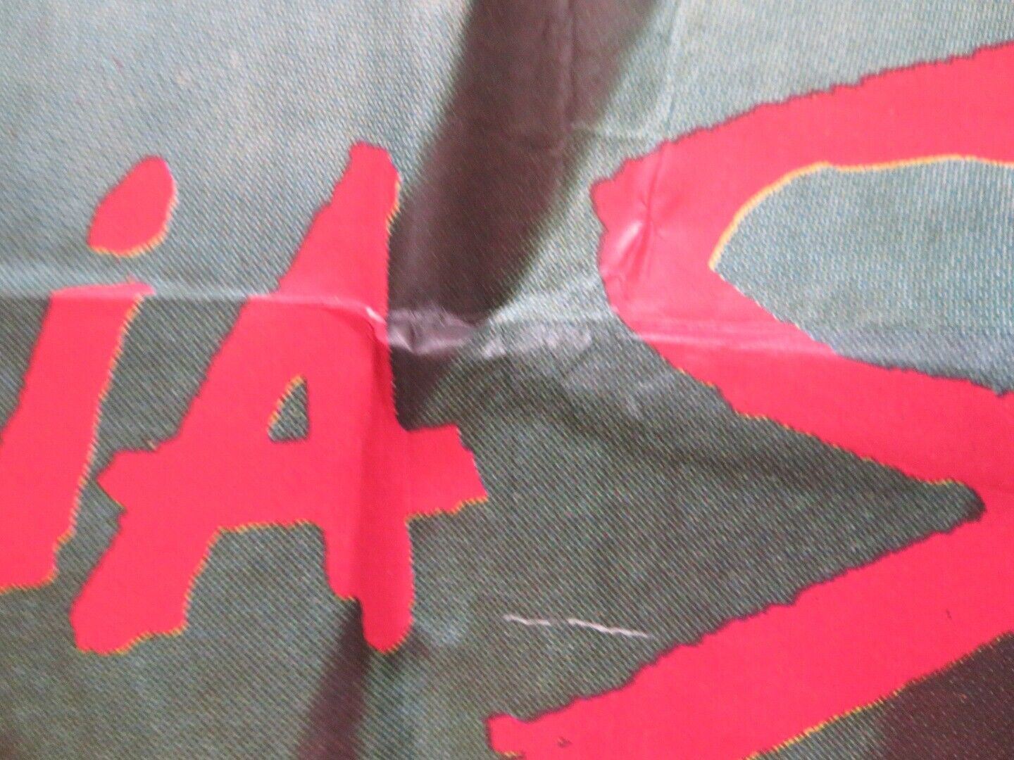 THE EVIL THAT MEN DO FOLDED ARGENTINA ONE SHEET POSTER CHARLES BRONSON 1984 Movie posters