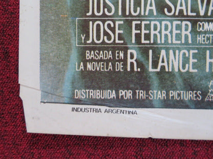 THE EVIL THAT MEN DO FOLDED ARGENTINA ONE SHEET POSTER CHARLES BRONSON 1984 Movie posters