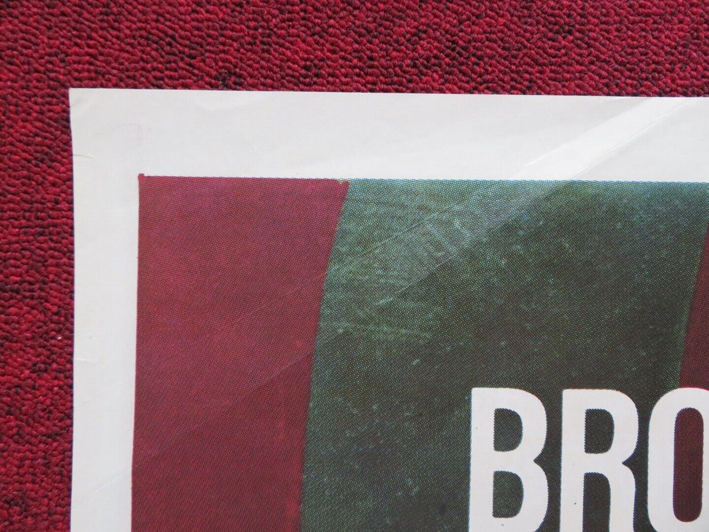 THE EVIL THAT MEN DO FOLDED ARGENTINA ONE SHEET POSTER CHARLES BRONSON 1984 Movie posters