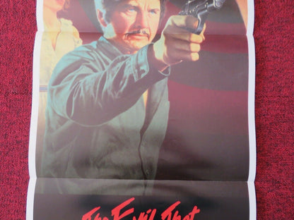 THE EVIL THAT MEN DO FOLDED AUSTRALIAN DAYBILL POSTER CHARLES BRONSON 1984 - Rendezvous Cinema