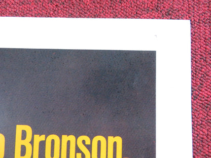 THE EVIL THAT MEN DO FOLDED US ONE SHEET POSTER CHARLES BRONSON T. SALDANA 1984 Rendezvous Cinema Movie posters