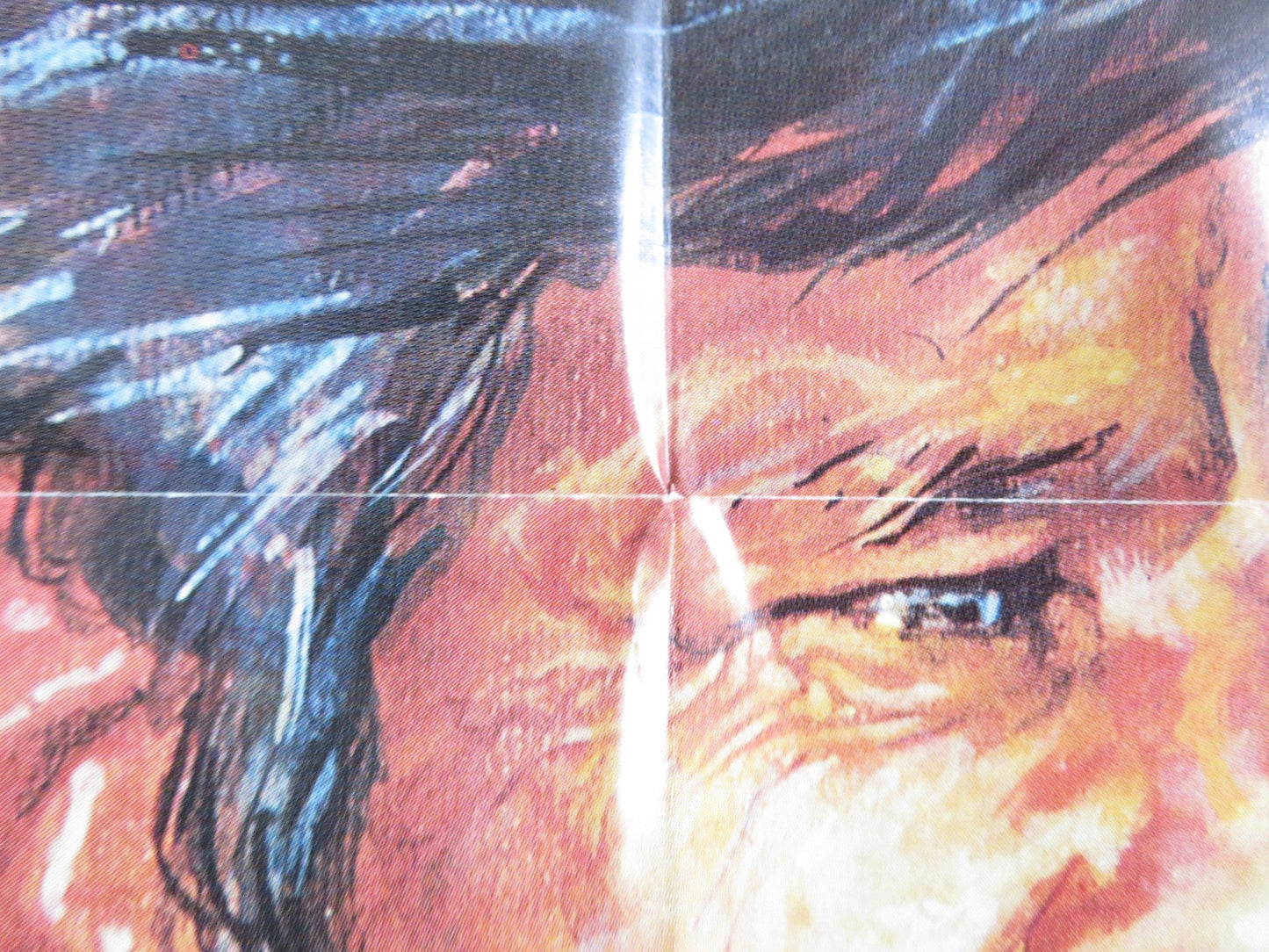 THE EVIL THAT MEN DO FOLDED US ONE SHEET POSTER CHARLES BRONSON T. SALDANA 1984 Rendezvous Cinema Movie posters